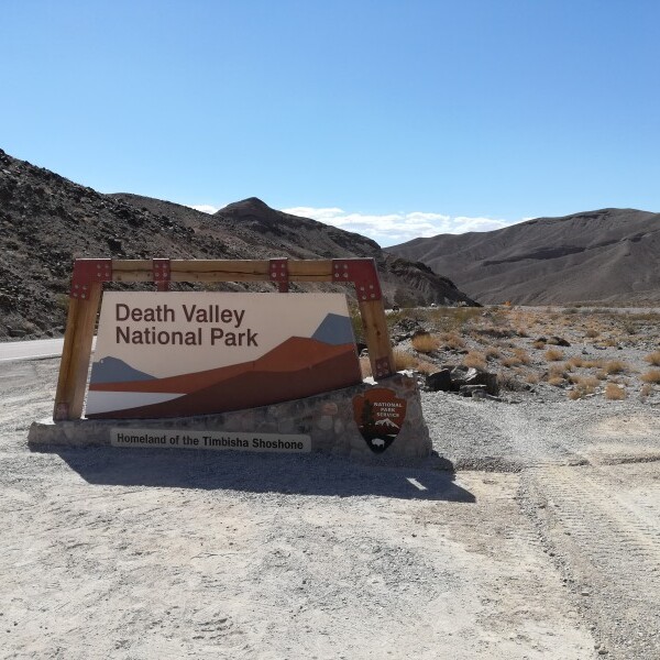 Wjazd do doliny Śmierci